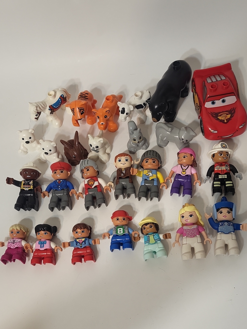 LEGO Duplo Figures & Animals Lot, Minifigures